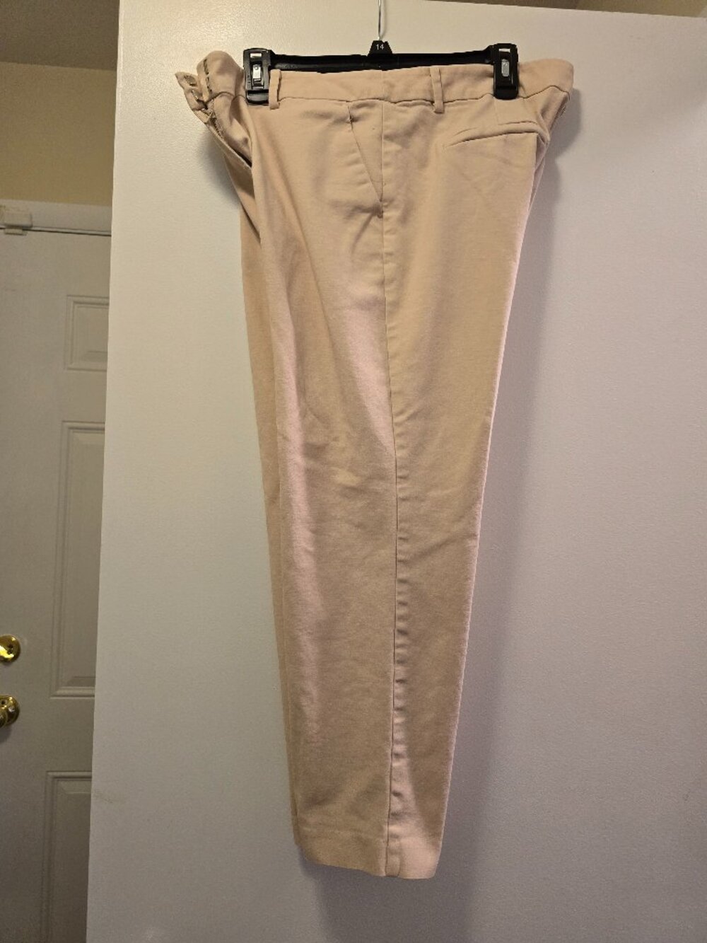 LOFT Riviera Slim Khaki Pants Size 12